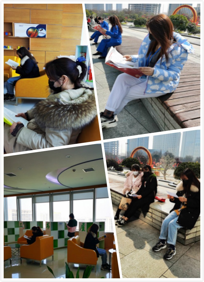 集團公司工會組織開展“書香三八·愛讀書的女人最美麗”讀書分享活動