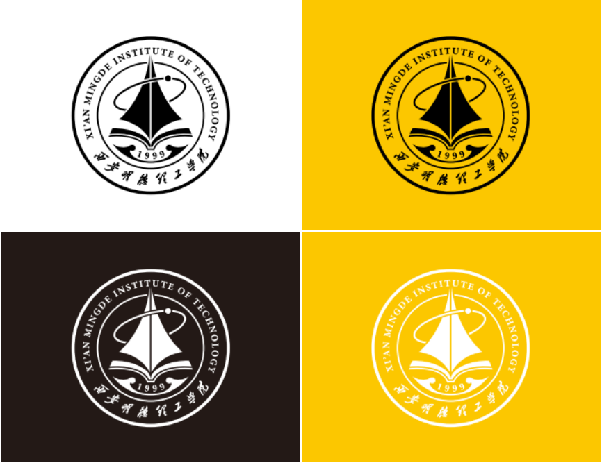 新氣象 新起點(diǎn) 西安明德理工學(xué)院新學(xué)期起航 新校徽正式啟用